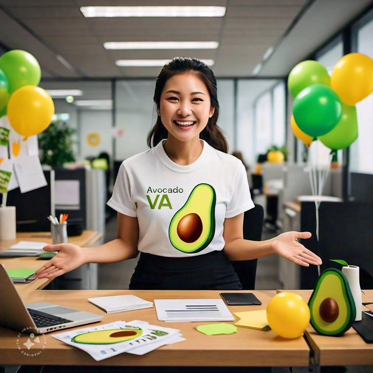girl avocado va